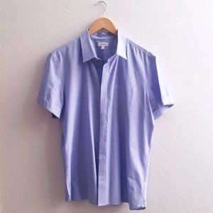 Calvin Klein Short Sleeve Button Down Shirt